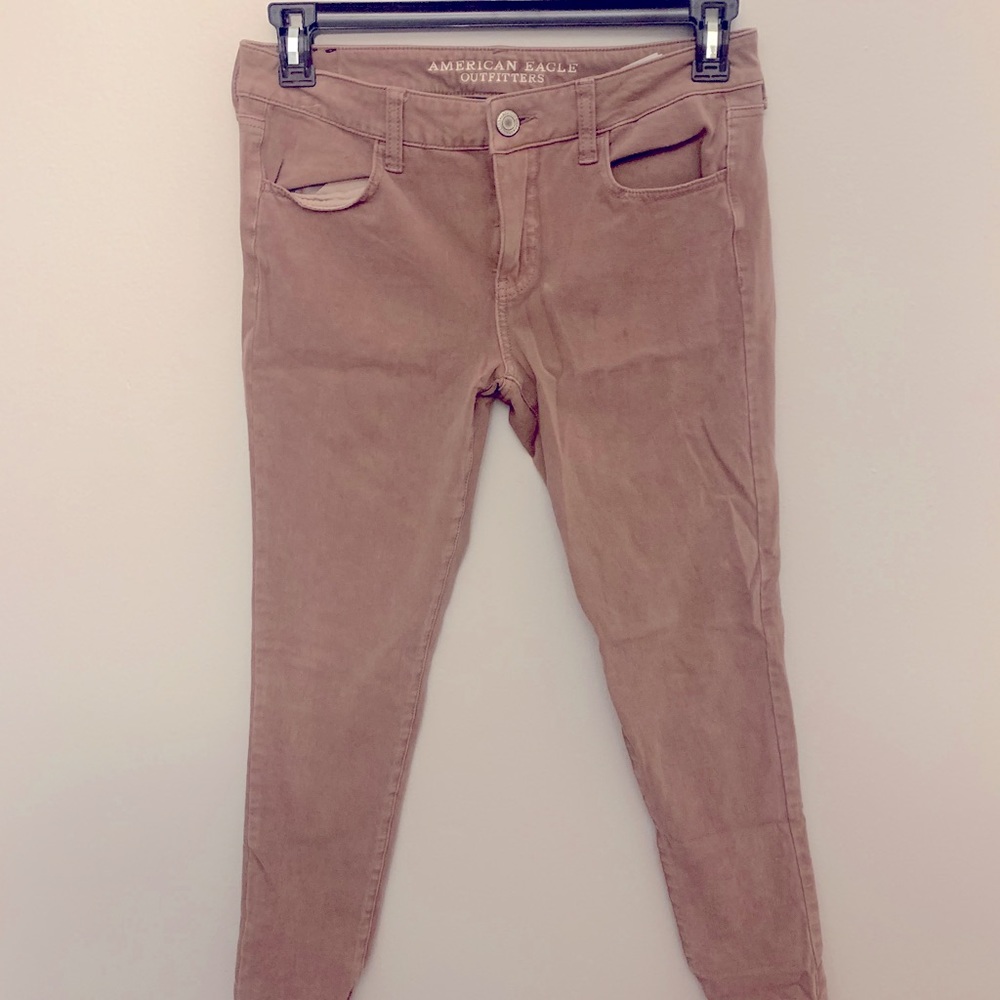 Light Pink American Eagle Jeggings
